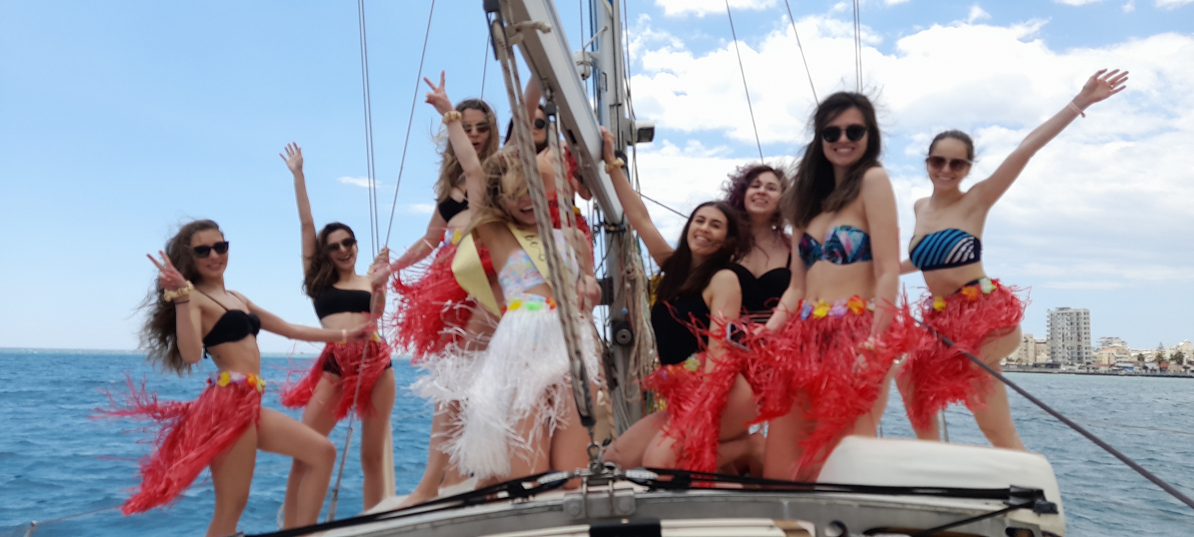 Wedding at sea